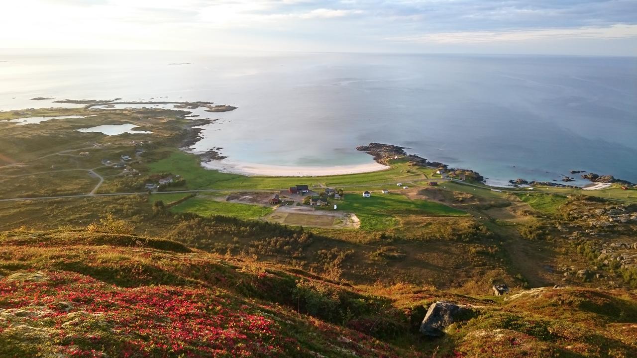 Lofoten Links Lodges Gimsoy Eksteriør billede