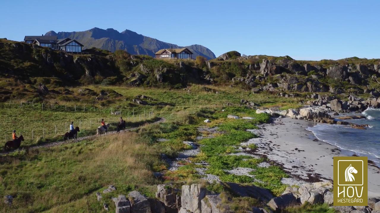 Lofoten Links Lodges Gimsoy Eksteriør billede